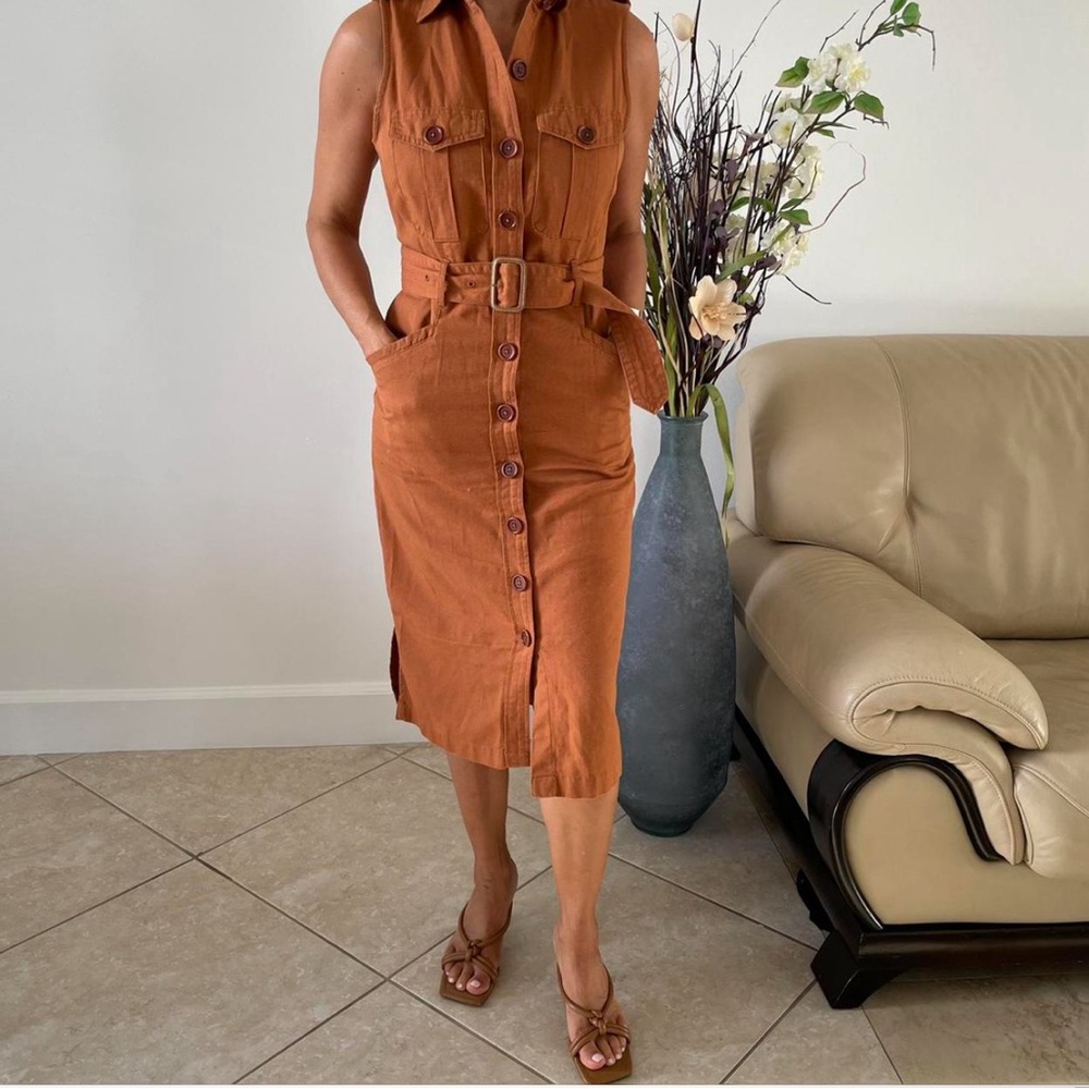 Banana republic button down dress